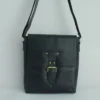 Black Crocodile Texture Leather Crossbody Bag for Men 12 Black Crocodile Texture Leather Crossbody Bag for Men 12