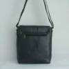 Black Crocodile Texture Leather Crossbody Bag for Men 14 Black Crocodile Texture Leather Crossbody Bag for Men 14