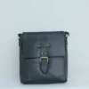 Black Crocodile Texture Leather Crossbody Bag for Men 4 Black Crocodile Texture Leather Crossbody Bag for Men 4