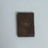 Compact Multi-Pocket Leather Card Organizer 2