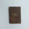 Compact Multi-Pocket Leather Card Organizer 3
