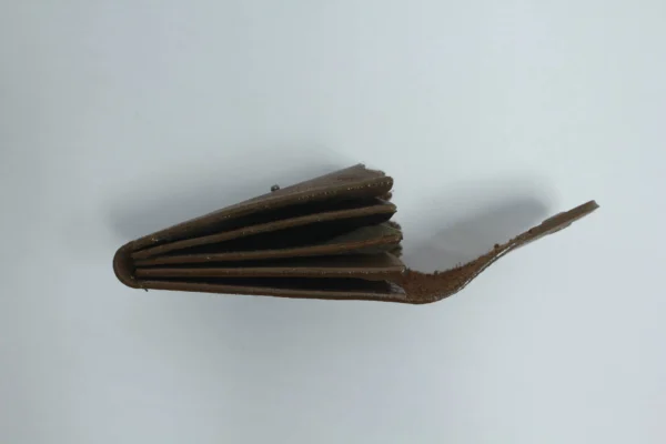 Compact Multi-Pocket Leather Card Organizer 5