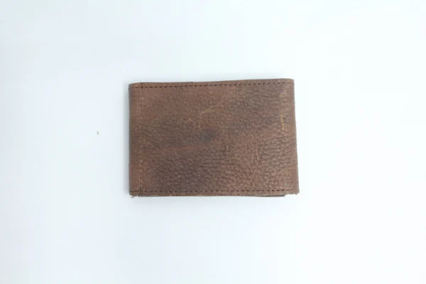 Compact Multi-Pocket Leather Card Organizer 7