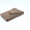 Compact Multi-Pocket Leather Card Organizer 9