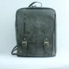 Genuine Leather Office Backpack – Front Buckle Design 2