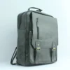 Genuine Leather Office Backpack – Front Buckle Design 6