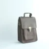 Handcrafted Full Grain Leather Mini Satchel Crossbody Bag 6