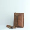 Handcrafted Full Grain Leather Passport & Document Organizer Wallet 2
