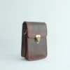 Handcrafted Full Grain Leather Phone Sling Bag 3