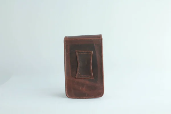 Handcrafted Full Grain Leather Phone Sling Bag 4