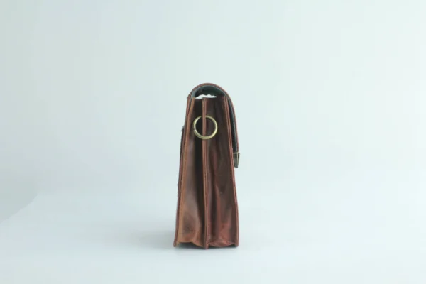 Handcrafted Full Grain Leather Phone Sling Bag 5