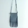 Handcrafted Hairon Leather Fringe Crossbody Bag for Women 5