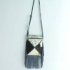 Handcrafted Hairon Leather Fringe Crossbody Bag for Women 6