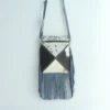 Handcrafted Hairon Leather Fringe Crossbody Bag for Women 8
