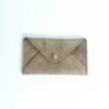 Handcrafted Tan Leather Mini Envelope Wallet 1