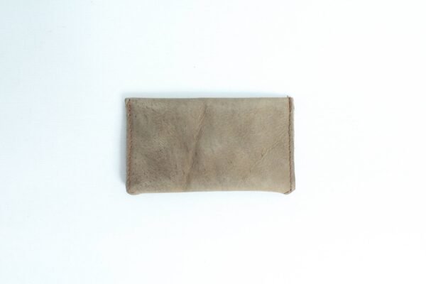 Handcrafted Tan Leather Mini Envelope Wallet 2