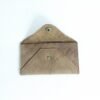 Handcrafted Tan Leather Mini Envelope Wallet 3
