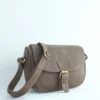 Horse Leather Saddle Crossbody Bag – Handmade Everyday Sling 4