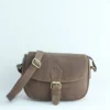 Horse Leather Saddle Crossbody Bag – Handmade Everyday Sling 7