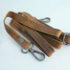 Rustic Handmade Leather Camera Satchel for Travel & Everyday Carry (Brown) 10