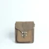 Rustic Handmade Leather Camera Satchel for Travel & Everyday Carry (Brown) 8