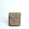 Rustic Handmade Leather Camera Satchel for Travel & Everyday Carry (Brown) 9