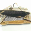 Rustic Olive Leather Drawstring Backpack 5