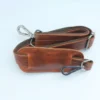 Slim Leather Laptop Portfolio Bag - Cognac Tan 4 Slim Leather Laptop Portfolio Bag - Cognac Tan 4