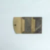 Small Genuine Leather Snap Pouch for Coins & Cards 2
