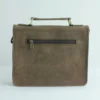 Vintage Crazy Horse Leather Satchel Briefcase 4