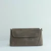 Vintage Genuine Leather Flap Crossbody Bag – Handmade Everyday Shoulder Purse 1