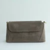 Vintage Genuine Leather Flap Crossbody Bag – Handmade Everyday Shoulder Purse 11