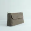 Vintage Genuine Leather Flap Crossbody Bag – Handmade Everyday Shoulder Purse 2