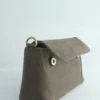 Vintage Genuine Leather Flap Crossbody Bag – Handmade Everyday Shoulder Purse 7