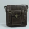Vintage Leather Sling Bag for Men - Espresso Brown 3