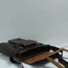 Vintage Leather Sling Bag for Men - Espresso Brown 4