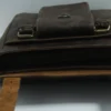 Vintage Leather Sling Bag for Men - Espresso Brown 6