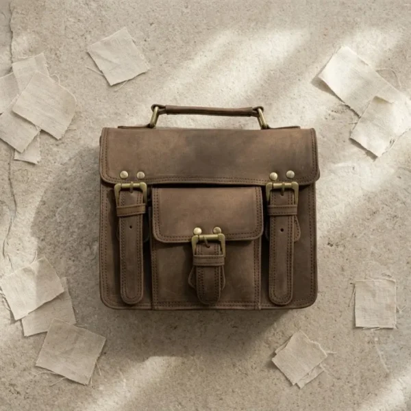 Executive Laptop Bag – Genuine Leather